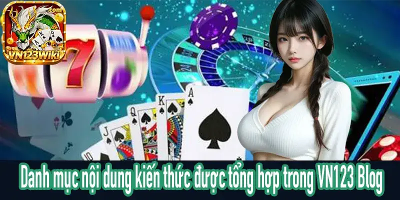 Các nhóm nội dung kiến thức trong VN123 Blog trên VN123Wiki
