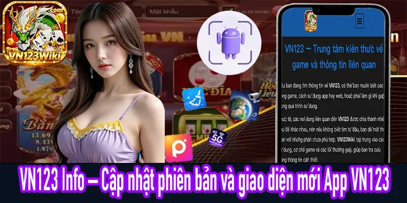 VN123 Info hướng dẫn theo dõi cập nhật App VN123 mới nhất