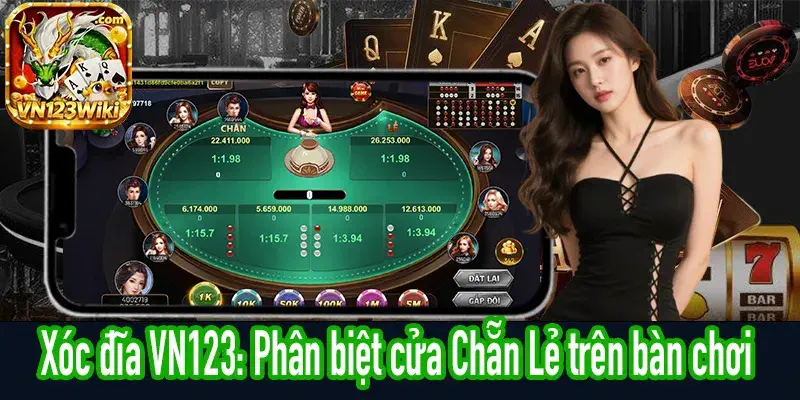 Xóc đĩa VN123: Các cửa phụ được phân chia như thế nào