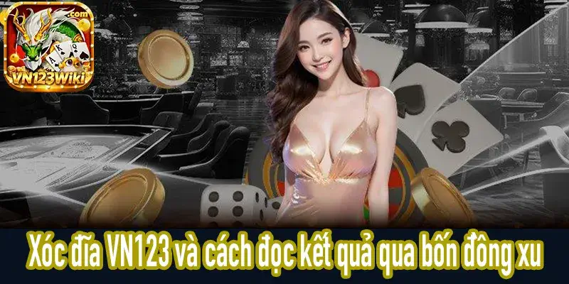 Xóc đĩa VN123: Cách nhận biết kết quả từ bốn đồng xu