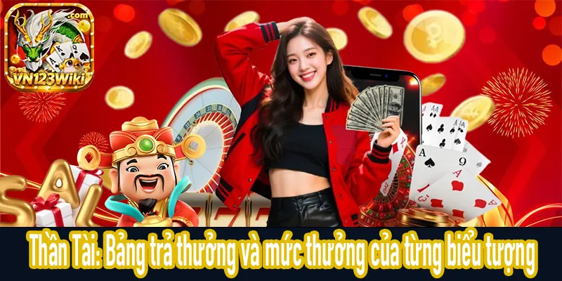 Thần Tài: Chi tiết bảng trả thưởng các biểu tượng trong game